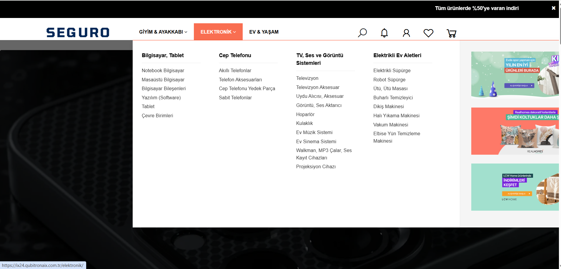 E-ticaret -teknoloji